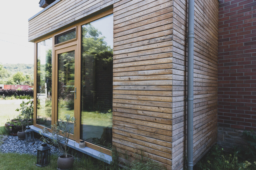 Extension de maison en bois